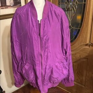 Men's Vibrant Purple Lightweight Jacket